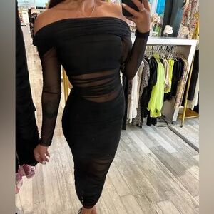 Alice + Olivia Isadola Midi Dress